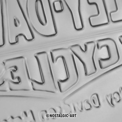 Blechschild Harley rund 4